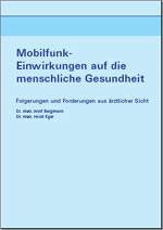 Broschüre - Mobilfunk - Einwirkungen auf die menschliche Gesundheit